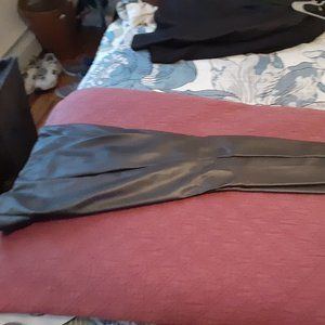 H and M Faux leather pants